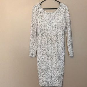 Jennifer Lopez long sleeve dress